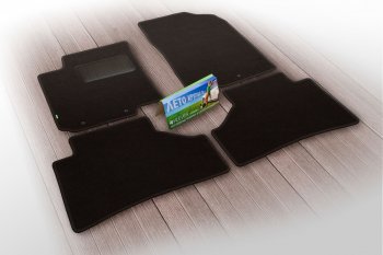 1 679 р. Коврики в салон Klever Standard (текстиль) Ford Kuga 2 рестайлинг (2016-2019) (Черные)  с доставкой в г. Керчь. Увеличить фотографию 3