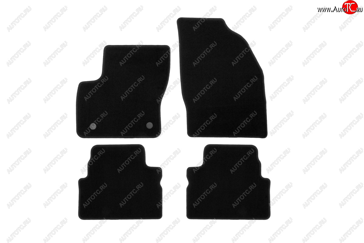 299 р. Текстильные коврики салона Klever Standart АКПП Ford Kuga 1 (2008-2013)  с доставкой в г. Керчь