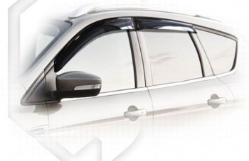 Дефлектора окон CA-Plastiс Ford Kuga 2 дорестайлинг (2013-2016)