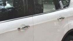 1 799 р. Накладки на внешние ручки дверей СТ Ford Kuga 2 дорестайлинг (2013-2016) (Неокрашенные)  с доставкой в г. Керчь. Увеличить фотографию 2