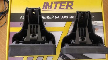 2 999 р. Комплект опор багажника Inter Ford Kuga 2 рестайлинг (2016-2019)  с доставкой в г. Керчь. Увеличить фотографию 3