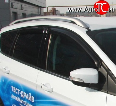 4 499 р. Дефлекторы окон (ветровики) 4 шт. Novline Ford Kuga 1 (2008-2013)  с доставкой в г. Керчь