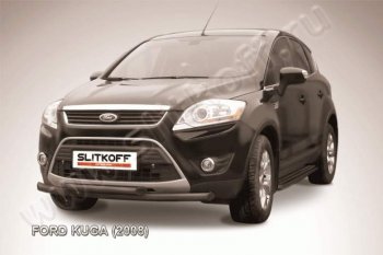 Защита переднего бампера из труб d57 Slitkoff Ford Kuga  1 (2008-2013)