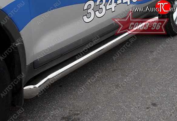 15 074 р. Защита порогов (дорестайлинг) Souz-96 (d76) Ford Kuga 1 (2008-2013)  с доставкой в г. Керчь