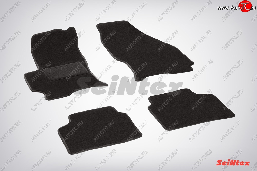 2 899 р. Износостойкие коврики в салон SeiNtex Premium LUX 4 шт. (ворсовые) Ford Mondeo Mk3,B4Y дорестайлинг, седан (2000-2003)  с доставкой в г. Керчь