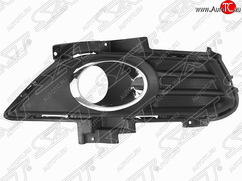 599 р. Правая оправа противотуманной фары SAT (хром ободок)  Ford Mondeo  MK5 CD391 (2014-2018) дорестайлинг седан  с доставкой в г. Керчь