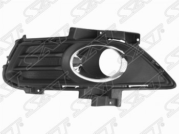 Левая рамка противотуманной фары SAT (хром) Ford Mondeo  MK5 CD391 (2014-2018) дорестайлинг седан