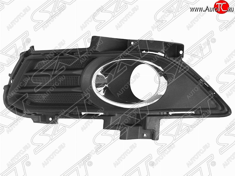 599 р. Левая рамка противотуманной фары SAT (хром)  Ford Mondeo  MK5 CD391 (2014-2018) дорестайлинг седан  с доставкой в г. Керчь