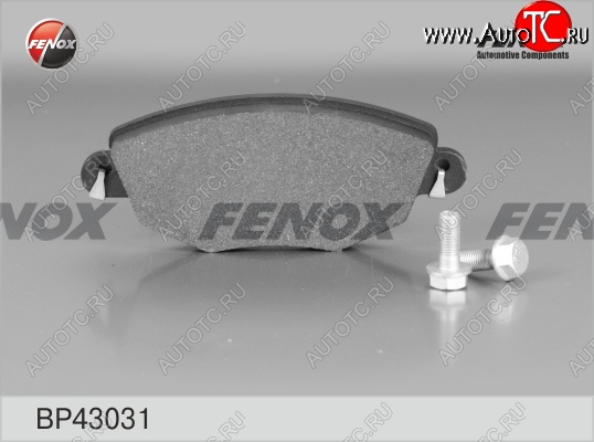 2 189 р. Колодка переднего дискового тормоза FENOX Ford Mondeo Mk3,B4Y дорестайлинг, седан (2000-2003)  с доставкой в г. Керчь