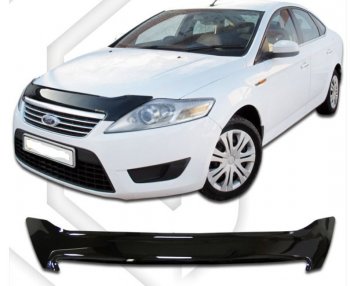 Дефлектор капота CA-Plastic Ford Mondeo Mk4,BD дорестайлинг, седан (2007-2010)