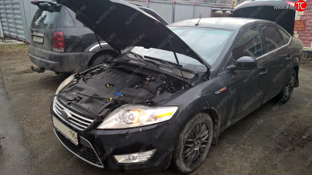 2 149 р. Упоры капота Russtal Ford Mondeo Mk4,BD рестайлинг, седан (2010-2014)  с доставкой в г. Керчь