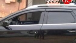 Комплект дефлекторов окон (ветровиков) 4 шт. (универсал) Russtal Ford Mondeo Mk4,BD дорестайлинг, седан (2007-2010)