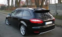 15 299 р. Накладка на задний бампер Titanium Ford Mondeo Mk4,BD дорестайлинг, седан (2007-2010)  с доставкой в г. Керчь. Увеличить фотографию 2
