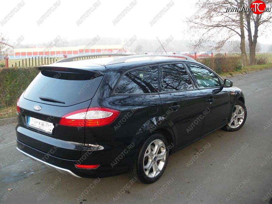 15 299 р. Накладка на задний бампер Titanium Ford Mondeo Mk4,BD дорестайлинг, седан (2007-2010)  с доставкой в г. Керчь