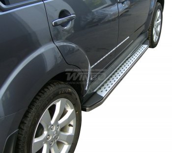 Подножки боковые WINBO (серия М16) Ford Ranger  DoubleCab (2011-2021), Mazda BT-50 (2011-2015)