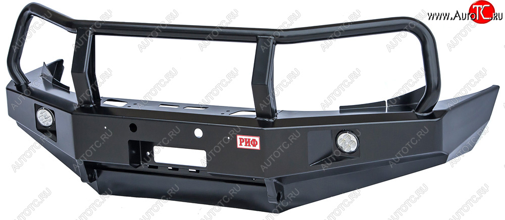 62 369 р. Бампер передний силовой РИФ  Ford Ranger ( DoubleCab,  RapCab) (2011-2016) дорестайлинг (С защитной дугой и доп. фарами)  с доставкой в г. Керчь