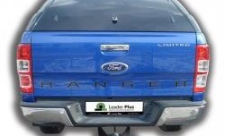 10 299 р. Фаркоп (Limited, Wildtrak) Лидер Плюс. Ford Ranger RapCab рестайлинг (2015-2021) (Без электропакета)  с доставкой в г. Керчь. Увеличить фотографию 3
