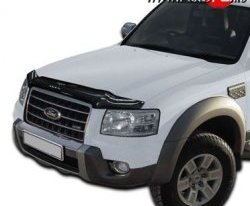 Дефлектор капота NovLine Ford Ranger дорестайлинг (2006-2009)