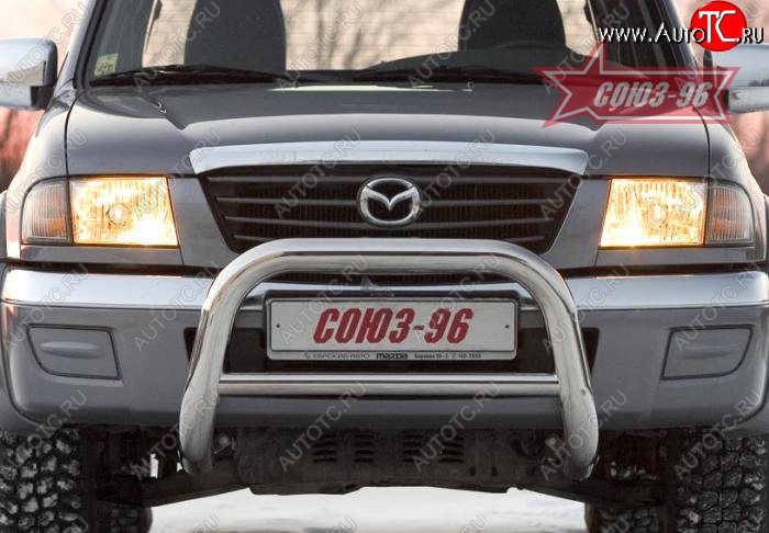 17 594 р. Защита переднего бампера Souz-96 (d76) Ford Ranger дорестайлинг (2006-2009)  с доставкой в г. Керчь