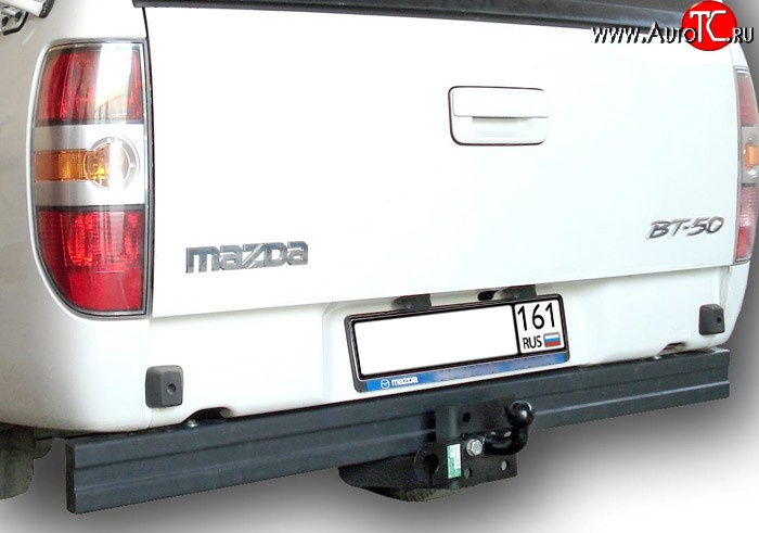 6 199 р. Фаркоп Лидер Плюс (до 1200 кг) Mazda BT-50 (2006-2011) (Без электропакета)  с доставкой в г. Керчь