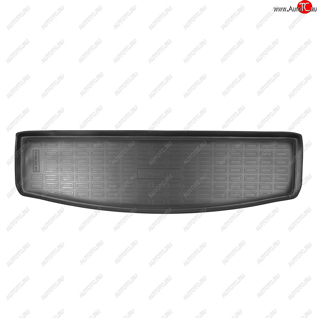1 249 р. Коврик багажника Unidec (разложенный 3 ряд) Ford S-Max CJ (2014-2019) (Чёрный)  с доставкой в г. Керчь
