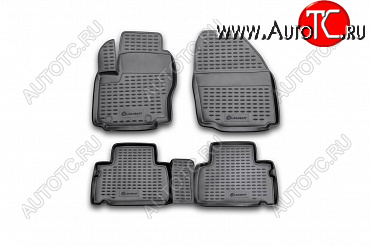 2 499 р. Комплект ковриков салона Element (полиуретан) Ford S-Max 1 дорестайлинг (2006-2010)  с доставкой в г. Керчь