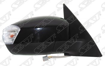 Боковое правое зеркало заднего вида SAT (поворот, 5 контактов). Ford S-Max  1 (2006-2010) дорестайлинг