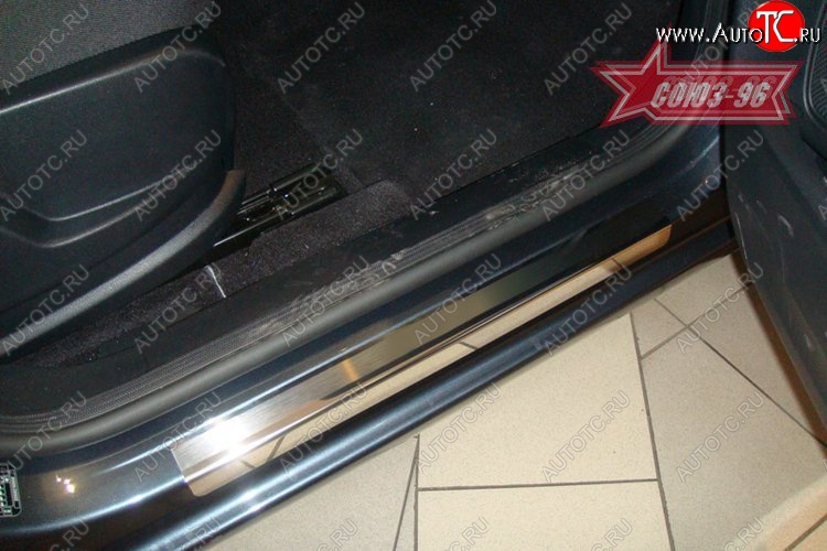 2 294 р. Накладки на внутренние пороги Souz-96  Ford S-Max  1 (2006-2010) дорестайлинг  с доставкой в г. Керчь