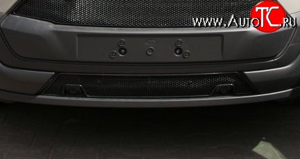 4 229 р. Сетка на бампер Novline  Ford Tourneo Custom (2012-2018) дорестайлинг  с доставкой в г. Керчь
