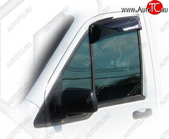 2 499 р. Дефлектора окон CA-Plastic Ford Tourneo Connect (2009-2013) (Classic полупрозрачный, Без хром.молдинга)  с доставкой в г. Керчь
