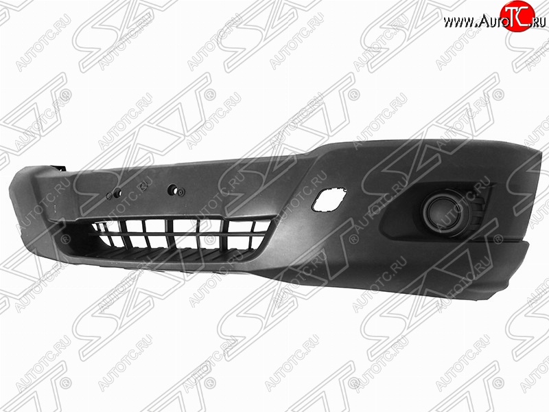 4 999 р. Передний бампер SAT (Тайвань)  Ford Transit (2014-2022) цельнометаллический фургон (Неокрашенный)  с доставкой в г. Керчь