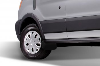 1 249 р. Брызговики передние Frosch Ford Transit цельнометаллический фургон (2014-2022)  с доставкой в г. Керчь. Увеличить фотографию 2