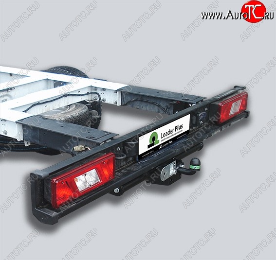 7 899 р. Фаркоп Лидер Плюс (шасси, 1500кг) Ford Transit цельнометаллический фургон (2014-2022) (Без электропакета)  с доставкой в г. Керчь