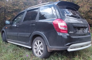 3 199 р. Спойлер Драйв v2 Лада Гранта FL 2194 универсал рестайлинг (2018-2025) (Неокрашенный)  с доставкой в г. Керчь. Увеличить фотографию 2