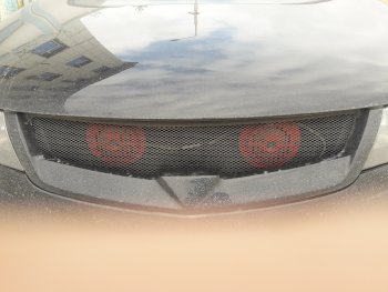 4 199 р. Решётка радиатора (Forte) RA KIA Cerato 2 TD седан (2008-2013) (Поверхность глянец (под окраску), Неокрашенная)  с доставкой в г. Керчь. Увеличить фотографию 6