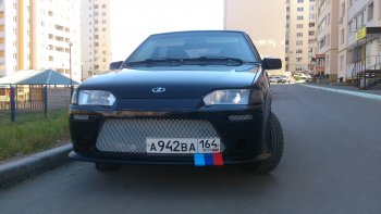 8 799 р. Передний бампер Extreme  Лада 2113 - 2115 (Неокрашенный)  с доставкой в г. Керчь. Увеличить фотографию 5