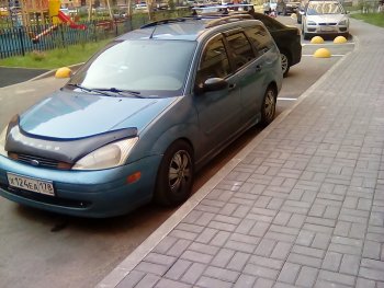 2 819 р. Пластиковые пороги Sport V2 Ford Focus 1 хэтчбэк 5 дв. дорестайлинг (1998-2002)  с доставкой в г. Керчь. Увеличить фотографию 3