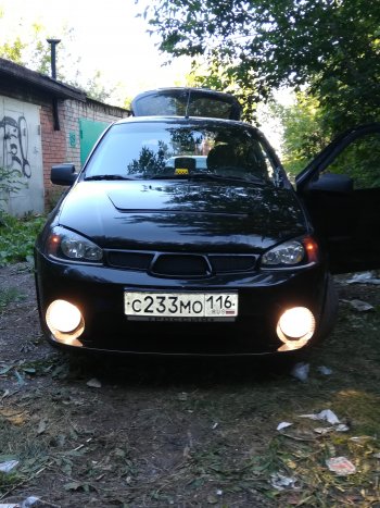 7 699 р. Передний бампер AVR - Самурай  Лада Калина ( 1118,  1117,  1119) - Калина Спорт  1119 (Неокрашенный)  с доставкой в г. Керчь. Увеличить фотографию 6