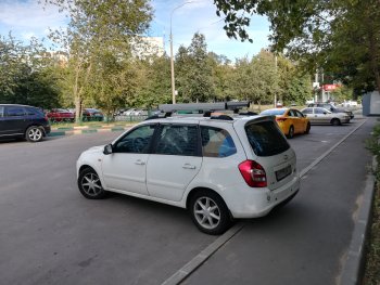 2 499 р. Багажная корзина Металл Дизайн   (серебристая)  с доставкой в г. Керчь. Увеличить фотографию 4