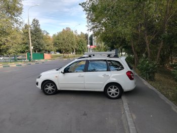 2 499 р. Багажная корзина Металл Дизайн   (серебристая)  с доставкой в г. Керчь. Увеличить фотографию 5