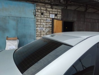5 399 р. Козырёк на заднее стекло Concept (с вырезом)  Ford Focus  2 (2004-2011)  седан дорестайлинг, седан рестайлинг (Неокрашенный)  с доставкой в г. Керчь. Увеличить фотографию 7