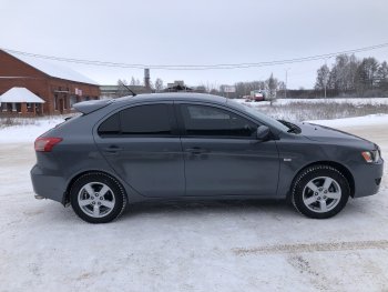 5 399 р. Верхний спойлер Sport 5D (хетчбек) Mitsubishi Lancer 10 CY хэтчбэк дорестайлинг (2007-2010) (Неокрашенный)  с доставкой в г. Керчь. Увеличить фотографию 4