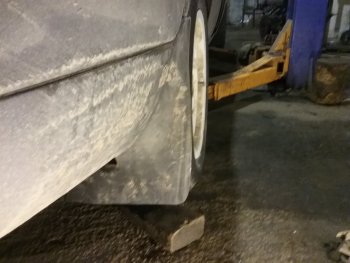 749 р. Универсальные передние брызговики (широкие) ПТП64 Uni4  Nissan Pathfinder R51 дорестайлинг (2004-2007)  с доставкой в г. Керчь. Увеличить фотографию 7