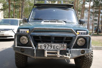 3 299 р. Дневные ходовые огни с поворотниками Тюн-Авто Classic  ВИС 2346 ( бортовой,  фургон,) (1998-2025), ВИС 23461 ( бортовой,  фургон,) (1998-2025), Лада Нива 4х4  2121 (1977-2019), Лада нива 4х4 ( 2131,  2329,  2121-80,  2121 Бронто,  2121,  2121 (Legend)) (1993-2025) (Поворотник в НИЖНЕЙ секции, светится равномерно)  с доставкой в г. Керчь. Увеличить фотографию 10