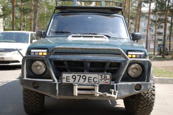 3 299 р. Дневные ходовые огни с поворотниками Тюн-Авто Classic  ВИС 2346 ( бортовой,  фургон,) (1998-2025), ВИС 23461 ( бортовой,  фургон,) (1998-2025), Лада Нива 4х4  2121 (1977-2019), Лада нива 4х4 ( 2131,  2329,  2121-80,  2121 Бронто,  2121,  2121 (Legend)) (1993-2025) (Поворотник в НИЖНЕЙ секции, светится равномерно)  с доставкой в г. Керчь. Увеличить фотографию 11