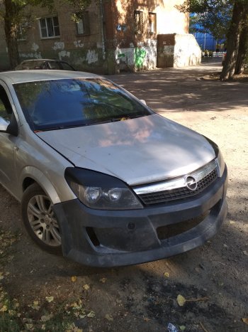 829 р. Реснички Global Tuning Opel Astra H GTC хэтчбек 3 дв. рестайлинг (2006-2011) (Неокрашенные)  с доставкой в г. Керчь. Увеличить фотографию 23