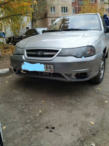 2 799 р. Передний бампер SAT Daewoo Nexia рестайлинг (2008-2015) (Неокрашенный)  с доставкой в г. Керчь. Увеличить фотографию 3
