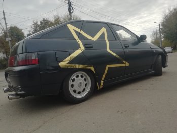 1 599 р. Комплект порогов Avtoritet Лада Приора 2172 хэтчбек дорестайлинг (2008-2014) (Без захода на арку, Неокрашенные)  с доставкой в г. Керчь. Увеличить фотографию 3