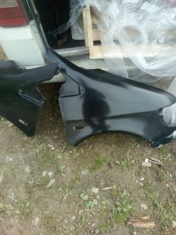 9 989 р. Переднее левое крыло (стеклопластик) Fiberplast Mercedes-Benz Vito W638 (1996-2003)  с доставкой в г. Керчь. Увеличить фотографию 8