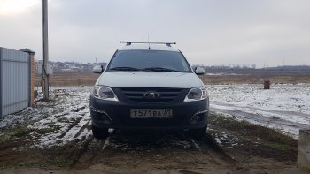 5 399 р. Вставки под ПТФ с ДХО в передний бампер Тюн-Авто  Лада Ларгус (2012-2021) дорестайлинг R90 (Стандарт)  с доставкой в г. Керчь. Увеличить фотографию 21